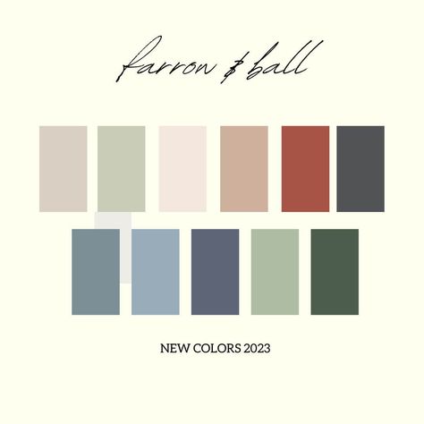 Farrow And Ball Dining Room Colour, Farrow And Ball 2023 Color Trends, Farrow And Ball Colour Schemes 2023, Kittiwake Farrow And Ball, Colours Of 2023, 2023 Colour Trends, Farrow And Ball Colour Schemes, Weavers Cottage, Popular Wall Colors