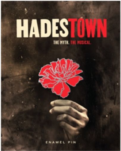 Hadestown Flower, Broadway Tickets, The Kite Runner, Beautiful Flowers Images, Dorm Art, Broadway Musical, Broadway Musicals, Backing Card, Enamel Lapel Pin