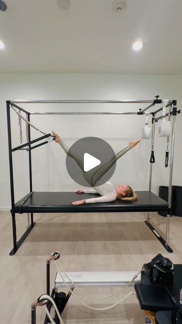 Bronwyn Pollock on Instagram: "The Cadillac is a versatile piece of equipment in Pilates with several benefits:  1. Increased Versatility: The Cadillac offers a wide range of exercises that can target different muscle groups, enhancing strength, flexibility, and coordination. 2. Support and Assistance: Its design provides additional support and assistance, making it suitable for beginners, those recovering from injuries, or individuals with mobility issues. 3. Challenging Variations: For advanced practitioners, the Cadillac allows for more challenging variations and resistance options, deepening the intensity of workouts. 4. Improved Alignment: The equipment helps maintain proper alignment and form, which is crucial for preventing injuries and maximizing the effectiveness of exercises. 5. Pilates Advanced, Cadillac Pilates, Pilates Cadillac, Youtube Pilates Channels, Best Pilates Youtube Channels, Online Pilates Classes, Pilates Videos, Body Balance, Pilates Instructor