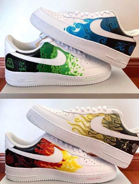 Shoe Painting Ideas For Men, Custom Shoe Painting, Custom Shoe Design Ideas, Anime Painted Shoes, Shoe Customization Ideas, Sneaker Painting Ideas, Custom Sneakers Ideas, Custom Painted Shoes Ideas, Custom Shoes Design