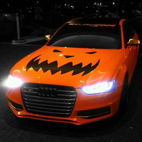 Halloween themed Audi Holiday Car, Halloween Crafts Preschool, Engines For Sale, Kid Friendly Travel Destinations, Kid Friendly Trips, Trunk Or Treat, Sell Car, Audi Cars, Infiniti Logo