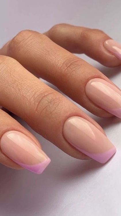 Square Nail Designs, Short Square Nails, Silver Nails, Minimalist Nails, Dream Nails, Pretty Acrylic Nails, Chic Nails, French Tip Nails, Short Acrylic Nails