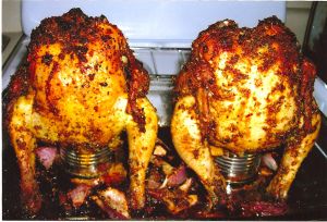 Beer Can Cornish Hens… done and done. Poor People Food, Cornish Game Hen Recipes, Chicken In The Oven, Cornish Hen Recipe, Game Hens, Cornish Hen, Can Chicken Recipes, Can Chicken, Chicken Menu