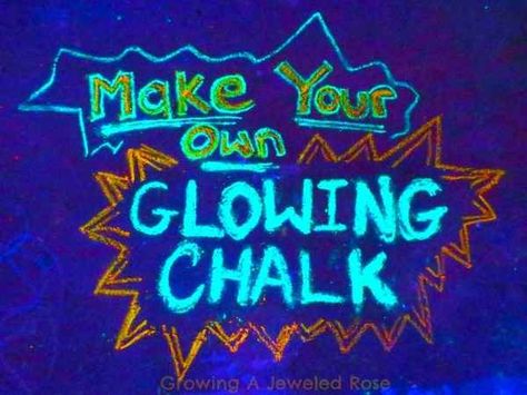 Glowing Chalk DIY | 24 Awesome Glow DIY Ideas! Write on driveway or sidewalk leading up to the party! Glow Quotes, Quotes Light, Yearbook Quotes, Glow Party, Quotes Aesthetic, My New Room, Yearbook, Diy Inspiration, Craft Activities