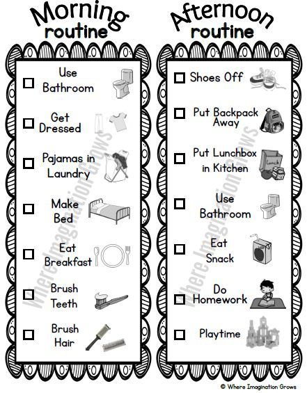 Visual Daily Routine Printable for Kids! Before and After School Preschool Routine Morning And Afternoon Routine, Routines For Kids, Daily Routine Printable, After School Schedule, Before And After School, Afternoon Routine, Preschool Routine, Before School Routine, Kids Routine Chart