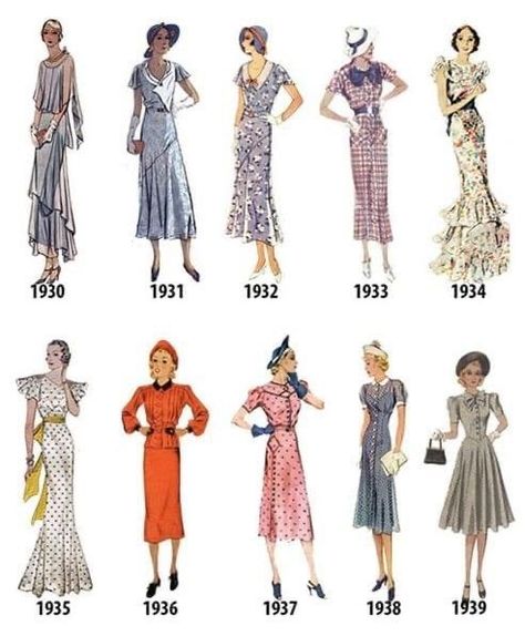 1930s Womens Dresses, 30s 40s Fashion, Womens 1930s Fashion, 1930 Woman Fashion, 30's And 40's Fashion, 1930s Woman Fashion, 30s Woman Fashion, 1939 Womens Fashion, 1936 Fashion Women