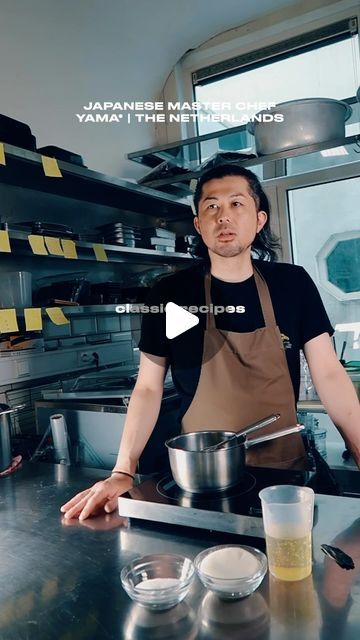 Yamamoto Hiroaki on Instagram: "🚨Top secret recipe (and now not so secret anymore…😅)

This is the exact recipe I used at my restaurant “Japanese Cuisine Yama” (1 Michelin Star) @yamarotterdam to make sushi vinegar.

@yamacuisine

🍣How to make sushi vinegar from scratch: 
👉🏻Recipe sushi vinegar 
- 300ml pure rice vinegar 
- 180gr sugar 
- 72gr salt
- 1 piece of kombu

❓How much sushi vinegar to add to sushi rice?
- For 3-4 people sushi you need to cook 450gr dry weight sushi rice 
- To this you add 90ml sushi vinegar 

How to store sushi vinegar? 
- You can keep and store sushi vinegar for about 2-3 months. 

Does sushi vinegar need to be refrigerated?
- The best way to store it is in room temperature. But during summer time, keep it in the fridge. 

⭐️PS: Follow me @yamacuisine for mo Restaurant Japanese, Sushi Vinegar, Top Secret Recipes, How To Make Sushi, Sushi Rice, Michelin Star, 4 People, Secret Recipe, Rice Vinegar