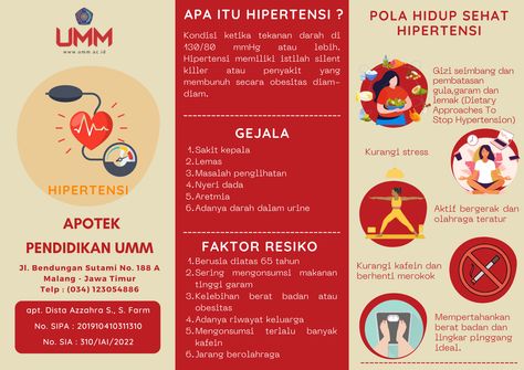 #hipertensi #pencegahan #sehat #healthylifestyle #brosur Keyword Elements Canva, Graphic Shapes Design, Timeline Design, Leaflet Design, Study Quotes, Medical Knowledge, Funny Profile Pictures, Graphic Design Posters, Pops Cereal Box