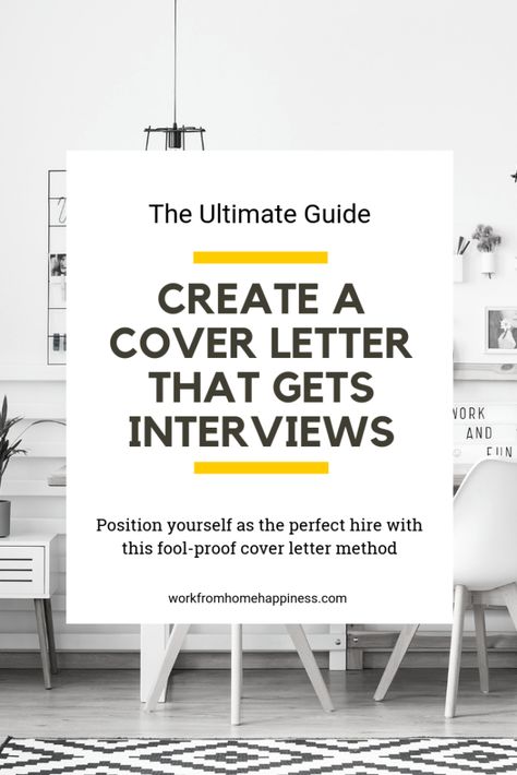 Work From Home Cover Letter: The Foolproof Template That Gets Results Writing Resume, Interview Techniques, Job Interview Preparation, Resume Ideas, Cover Letter Tips, Job Skills, Job Tips, Fashion Career, Job Advice