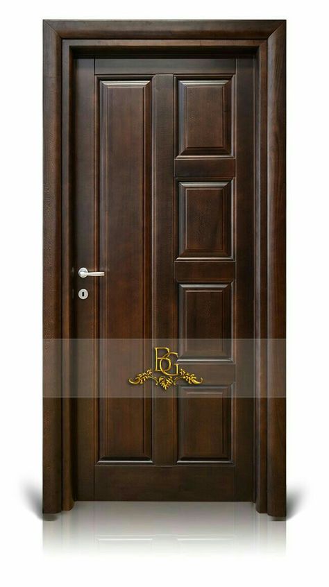 Door Design Wood Modern, Wood Door Design, Panel Door Design, Pintu Interior, Wooden Door Entrance, House Main Door Design, Single Door Design, Door Design Photos, Contemporary Front Doors