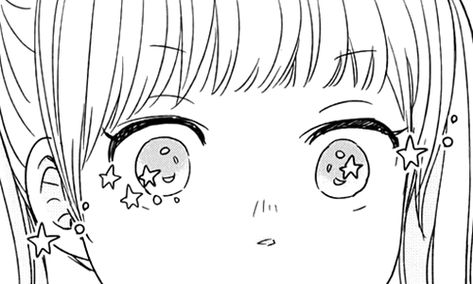 black and white, manga, and monochrome image Manga Eyes, Anime Stars, Anime Expressions, Manga Cute, Shoujo Manga, Anime Eyes, Manga Characters, Manga Drawing, Manga Girl