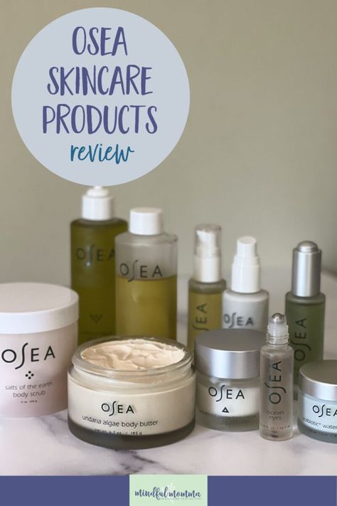 In this OSEA review you'll learn why this clean skincare brand is such a cult favorite, plus find out my favorite OSEA products for facial care, bath and body care - and get a discount code! via @MindfulMomma Osea Skincare, Best Skincare Brands, Toxic Cleaning Products, Clean Cosmetics, Skincare Brand, Bath And Body Care, Skincare Review, Clean Skincare, Chocolate Banana