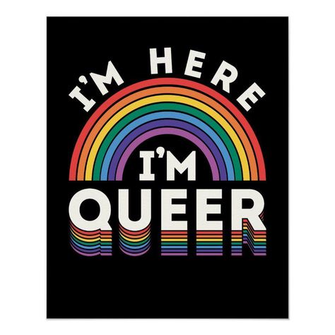 YES I AM! 🏳️‍🌈🙋🏻‍♀️ Pride Poster, Slytherin Gang, Pride Festival, Lgbtq Quotes, Lgbtq Rainbow, Pride Design, Rainbow Graphic, Trading Post, Lgbtq Pride