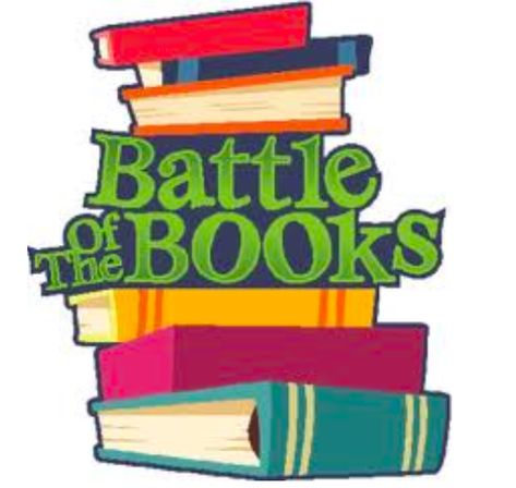 I was in the Battle of the Books club for all three years of middle school. In this club we would read a certain number of books during the school year and attend a trivia competition for all of the books at the end of the year. This encouraged me to read as many books as possible. School Library Book Displays, Reading Contest, Battle Of The Books, Books Clipart, Middle School Libraries, Pta School, Elementary School Library, Class Library, Library Boards