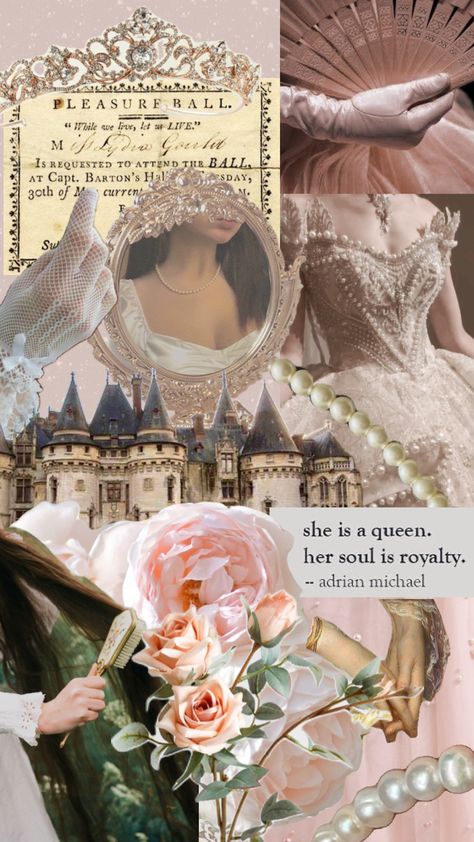 If I was a Princess Princess Core Aesthetic Wallpaper, Princess Core Wallpaper, Royalcore Wallpaper, Princess Astethic, Princess Aesthetic Wallpaper, Stephanie Core, Princess Collage, Princess Core Aesthetic, Vintage Desktop Wallpapers