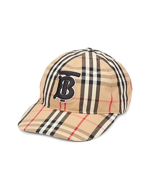 Burberry Cap, Check Background, Thomas Burberry, British Weather, Monogram Embroidery, Burberry Scarf, Burberry Hat, Burberry Accessories, Shades Of Beige