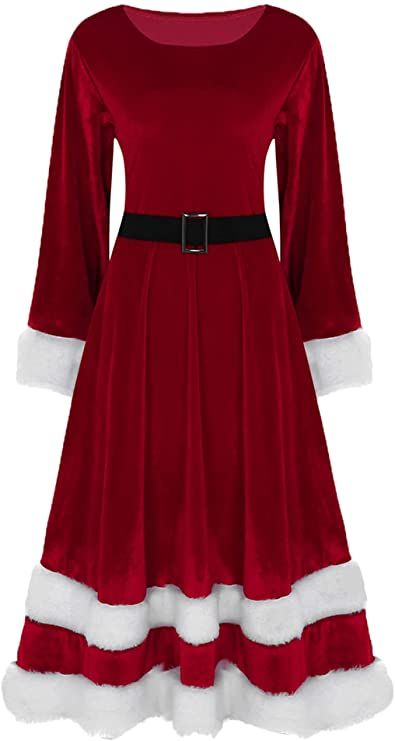 Mrs Clause Costume, Mrs Santa Claus Costume, Mrs Claus Outfit, Mrs Claus Dress, Girls Santa Dress, Christmas Dress Outfit, Mrs Santa Claus, Ladies Fancy Dress, Christmas Fancy Dress