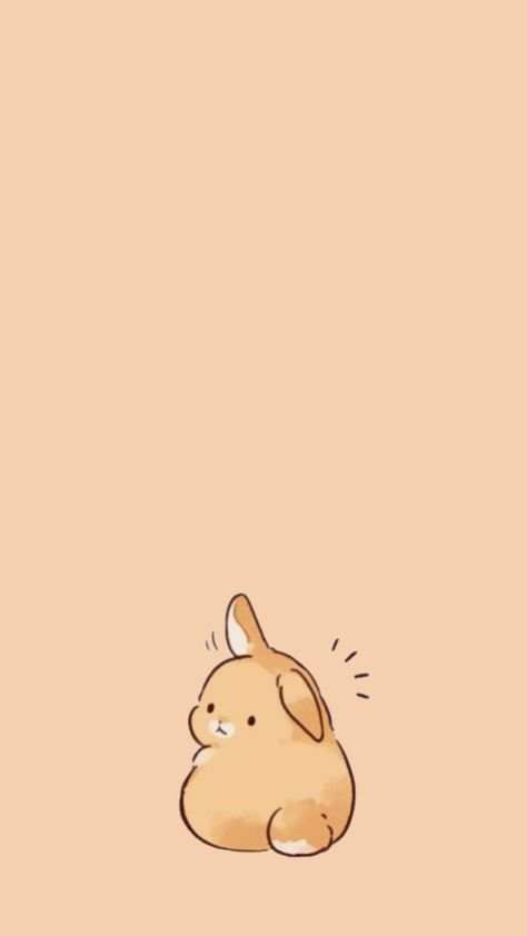 Ipad Inspo, Bunny Wallpaper, Homescreen Ideas, Cute Simple Wallpapers, Funny Bunnies, Pretty Wallpaper Iphone, Digital Art Anime, Cute Room Decor, Simple Wallpapers