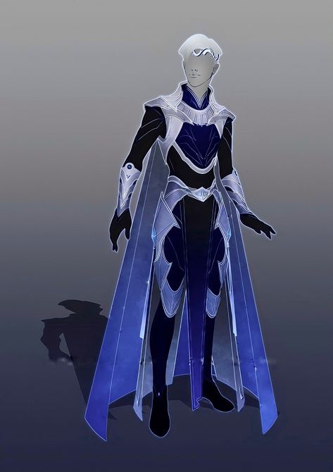 Black And Blue Fantasy Outfit, Ice Outfit Male, Superhero Outfit Ideas Male, Magic Outfits Drawing, Ocean Themed Outfits Male, Male Hero Costume Design, Hero Costume Male, Super Hero Costumes Design Male, Water Hero Costume Design