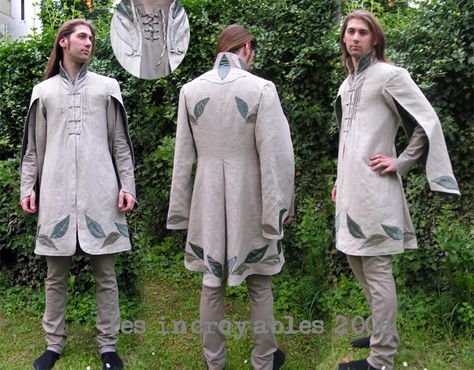 Medieval Clothing Men, 18th Century Mens Fashion, Hobbit Costume, Elven Clothing, Lotr Costume, Elven Dress, Mountain Outfit, Elf Clothes, Mens Fashion Inspiration