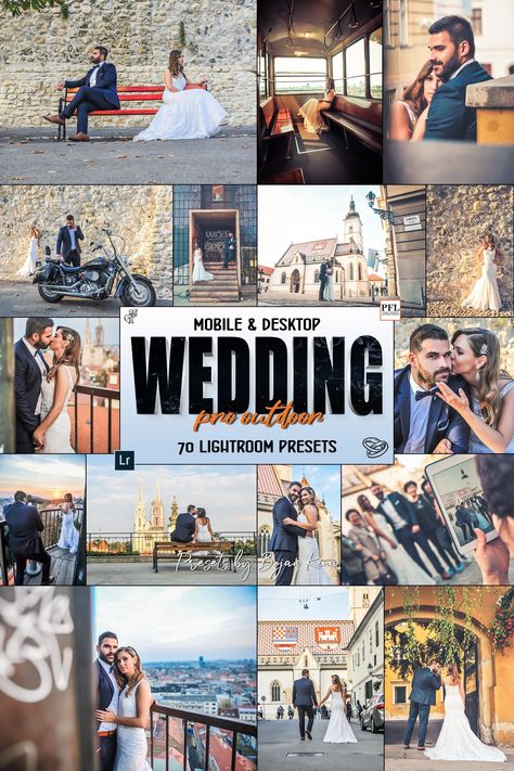 Lightroom Wedding Presets 70 Wedding, Wedding Filters, Lightroom Presets Wedding, Rustic Wedding Photos, Indie Wedding, Wedding Presets, Outdoor Wedding Photography, Professional Lightroom Presets, Unique Wedding Photos