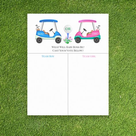 Golf Theme Gender Reveal Party, Golf Theme Gender Reveal, Golf Gender Reveal Party, Golf Themed Gender Reveal, Golf Gender Reveal, Golf Baby, Pregnancy Gender, Pregnancy Gender Reveal, Baby Niece