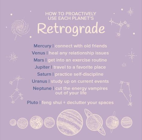 Retrograde Meaning, Retrograde Planets, Astrology Meaning, Tarot Cards For Beginners, Astrology Planets, Birth Chart Astrology, Learn Astrology, Astrology And Horoscopes, Astrology Numerology