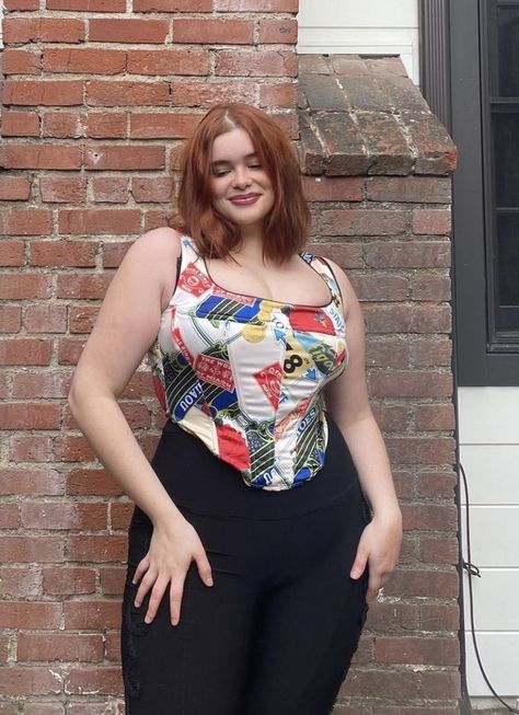 Barbie Ferreira Outfit, Kat Hernandez, Barbie Ferreira, Big Women Fashion, Ginger Women, Look Plus Size, Curvy Girl Outfits, Main Character, Mode Inspo