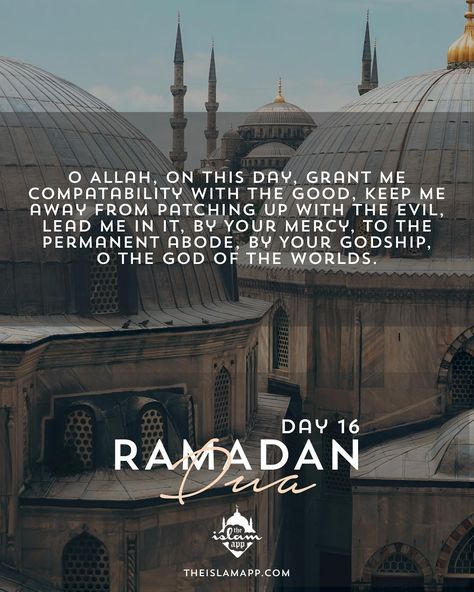 #Ramadan Dua - Day 16 // Read and reply Ameen 🕋 Please feel free to share with as many people as you wish, Jazak Allah. // Download the… Ramadan Quotes Day 16, Ramadan Day 16 Quotes, Ramadan Day 16, Ramadan App, Ramzan Kareem, Ramadan Dua, Ramadan Kareem Pictures, Cartoons Dp, Wedding Card Frames