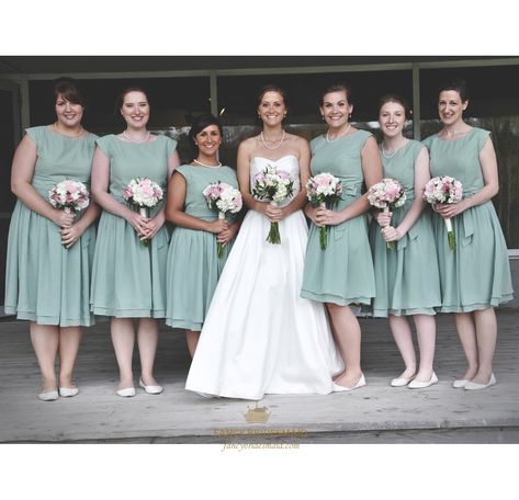 FancyBridesmaid.com Offers High Quality Simple Sage Green Cap Sleeve Chiffon Short Bridesmaid Dress With Sash,Priced At Only USD $86.00 (Free Shipping) Fancy Bridesmaid Dresses, Sage Green Wedding Bridesmaid, Autumn Wedding Dress Bridesmaid, Green Bridesmaid Dresses Short, Long Green Bridesmaid Dresses, Mismatched Green Bridesmaid Dresses, Sage Green Bridesmaid Dresses, Short Bridesmaid Dress, Tea Length Bridesmaid Dresses