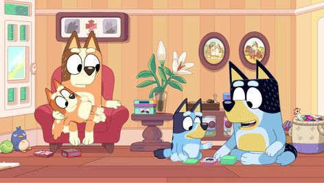 'Bluey' Trivia: Test Your Knowledge Of The Heeler Family With This Quiz Fun Trivia Questions, Home Screen Ideas, Disney Emoji Blitz, Disney Emoji, Abc For Kids, Gallery Artwork, Storyboard Artist, Cartoon Gifs, Disney Junior