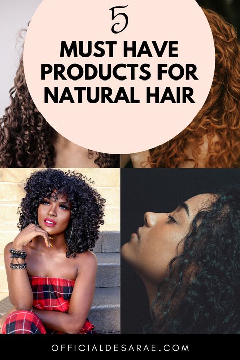 The best natural hair products for black hair featuring My Black Is Beautiful products. 5 must have products for curly textures. #naturalhairstyles Best Black Hair Products, Curly Hair Products Black Women, Hair Products For Black Hair, My Black Is Beautiful, Hair Products For Curly Hair, Humidity Hair, Products For Curly Hair, Must Have Products, Best Natural Hair Products