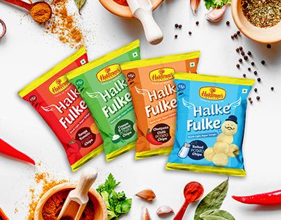 Haldiram's Nagpur Halke Fulke Potato Chips Packaging Rice Branding, Organic Rice Packaging, Potato Chips Packaging, Chips Packaging, Rice Brands, Chip Packaging, Rice Packaging, Brand Manager, Butter Mints