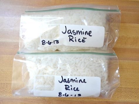 Freeze Rice, Freezing Cooked Rice, Freezing Leftovers, Budget Bytes, My Wallet, Cooked Rice, How To Cook Rice, Jasmine Rice, Freezer Cooking