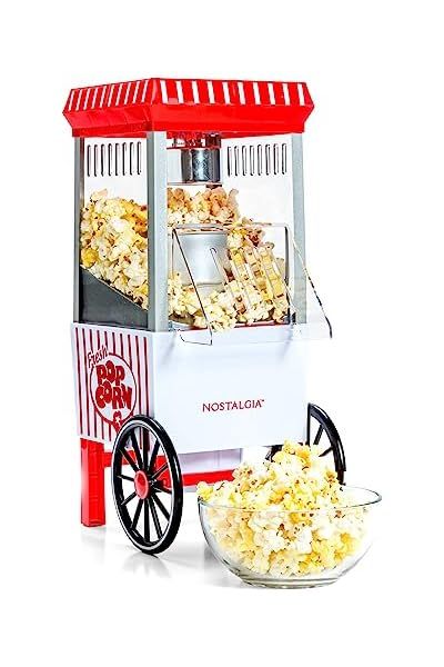 EMG Kitchen Appliances Vintage Popcorn Machine, Coconut Oil Popcorn, Commercial Popcorn Machine, Popcorn Oil, Air Popcorn Maker, Vintage Movie Theater, Movie Theater Popcorn, Healthy Popcorn, Popcorn Makers