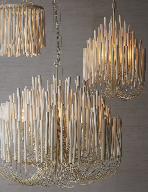 Modern Art Design, Arteriors Home, Small Chandelier, Deco Luminaire, Wood Chandelier, Modern Chandelier, Home Lighting, Modern Lighting, Interior Inspiration