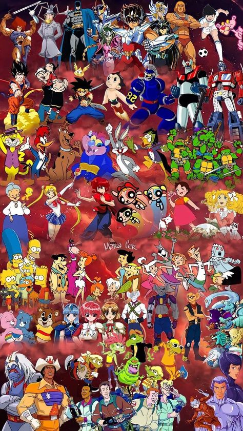 Cartoon List, 80s Cartoon Characters, 90s Cartoon Characters, Old Cartoon Shows, Cartoons 80s 90s, Dark Fantasy Artwork, 80s Cartoon, Famous Cartoons, Dope Cartoon Art