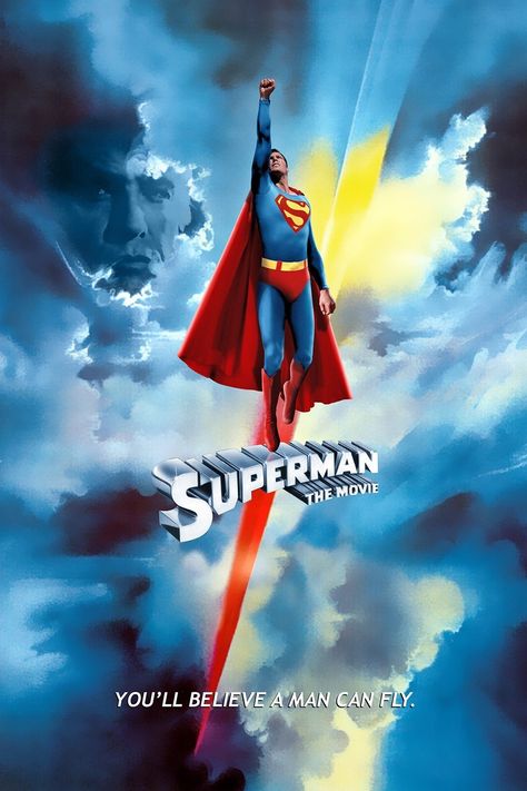 Superman 1978 Superman 1978, Superman The Movie, Superman Poster, Superman Movie, Christopher Reeve Superman, Superman Pictures, Superman Wallpaper, Superman Returns, Superman Movies