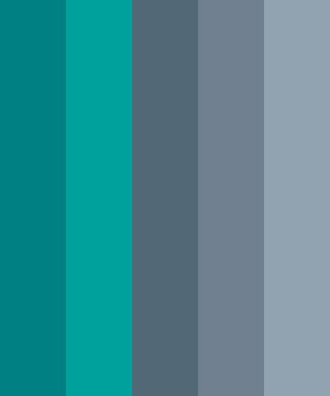 Navy Teal Gray Color Palette, Grey And Teal Color Palette, Grey Teal Color Palette, Teal And Gray Color Palette, Dark Teal And Grey Color Palette, Teal And Silver, Color Palette With Grey, Turquoise Grey Color Palette, Emerald Turquoise Colour