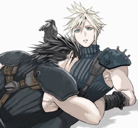 Zack X Cloud, Final Fantasy Sephiroth, Crisis Core, Final Fantasy Collection, Cloud Strife, Square Enix, Final Fantasy Vii, Final Fantasy, Making Out