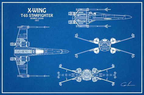 Exploded Drawing, Rogue Squadron, Star Wars Design, Star Trek Art, Wing Tattoo, Star Wars Tattoo, Model Sheet, Star Wars Ships, X Wing