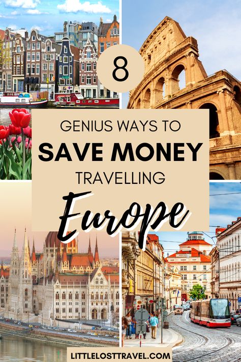 From cheap travel destinations to top money saving tips while travelling, here are the easiest ways to travel around Europe on a budget. #budgettravel #europe #europetravel Cheap Europe Destinations, Cheap Travel Destinations, Best Places In Europe, Europe On A Budget, North Europe, Travel Around Europe, Places In Europe, Visit Europe, Sustainable Travel