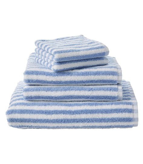 Bath and Beach Towels Egyptian Cotton Towels, Striped Beach Towel, Beach Room, Best Bath, Striped Towels, Towel Collection, Bath Sheets, Coastal Homes, Coordinating Colors