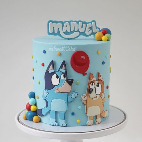 Bluey Birthday Cake 6 Bluey Buttercream Cake Ideas, Homemade Bluey Cake, Bluey Cakes For Boys, Bluey Cake Ideas Birthday Boy, Bluey Birthday Cake For Boys, Bluey Birthday Cake Ideas, Bluey Themed Cake, Bluey Cake Ideas, Bluey Birthday Cake