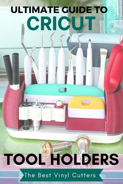 Ultimate Guide to Cricut Tool Holders Cricut Tools Organization, Cricut Tool Organizer Diy, Cricut Tool Organizer, Tools Organization Ideas, Tool Storage Ideas, Tool Organization Diy, Cricut Tools, Tools Organization, Tool Holders