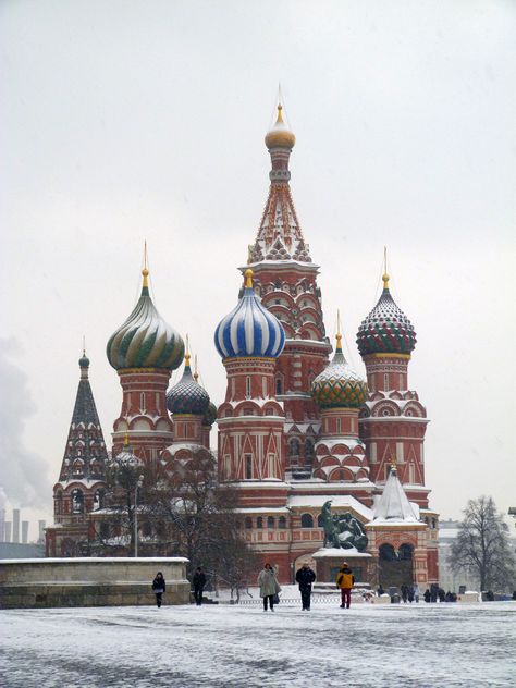 St. Basil's Cathedral, Moscow Saint Basil Cathedral, Saint Basil's Cathedral, St Basils Cathedral, St Basil's, Russian Empire, Russian Orthodox, City Art, Top View, Art And Architecture