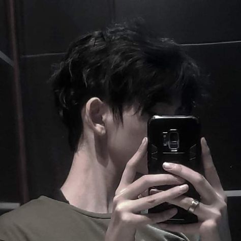 Black Hair Male Aesthetic Asian, Soft Hairstyles Men, Black Hair Man Aesthetic Faceless, Black Hair Male Aesthetic, Short Black Hair Male, Pale Black Hair, Asian Boy Haircuts, Soft Black Hair, Hair Pale Skin