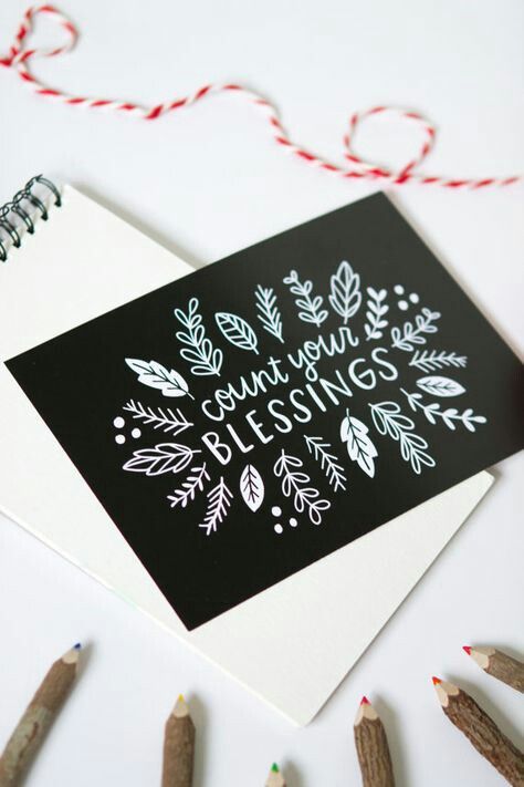 Hand Lettering Innovation And Technology, Count Your Blessings, Hand Lettering Inspiration, Hand Lettering Art, Hand Lettering Fonts, Calligraphy Letters, Fall Prints, Wrapping Ideas, Black And White Print