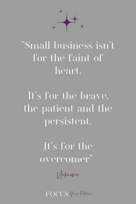 "Small business isn't for the faint of heart".  As a small business owner you are everything from tea maker to sales director to receptionist to procurement.    It's a juggle.    Give yourself a round of applause. You're doing a great job! Owning A Small Business Quotes, Small Business Struggle Quotes, Small Business Interactive Posts, Owning A Business Quotes, Owner Quotes, Small Business Owner Quotes, You're Doing A Great Job, Business Owner Quote, Support Small Business Quotes