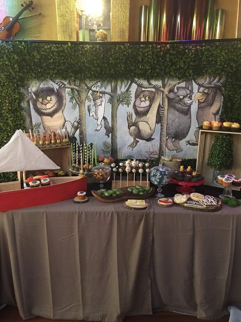 Wild Things Are Birthday Party, Wild Things Party, Wild Baby Shower, Wild Birthday Party, Boys First Birthday Party Ideas, Boys 1st Birthday Party Ideas, Baby Boy 1st Birthday Party, Twins 1st Birthdays, Twin First Birthday